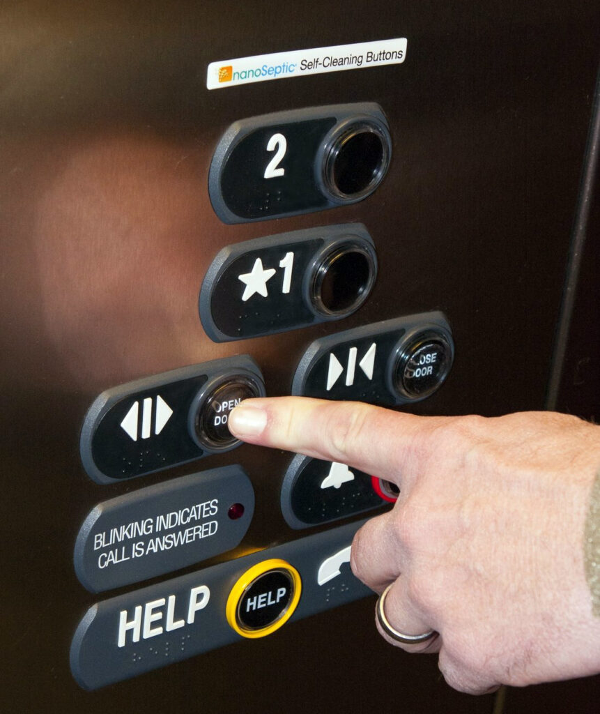 Elevator Self Cleaning Buttons - Allied Elevator